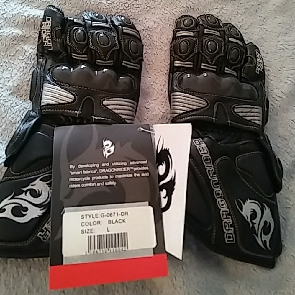 Racing / motorcycle protective gloves size L